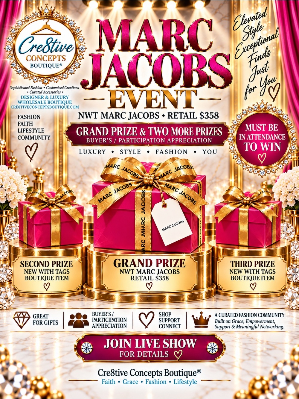 Marc Jacobs Event | $25 Featured Boutique Selection + Buyer Appreciation - Picture 4 of 10
